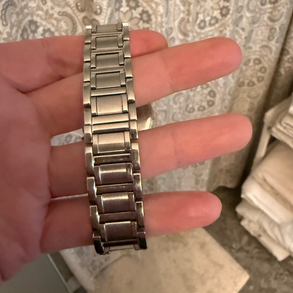 Bulova Silver Diamond Chronograph Watch - Picture 7 of 9